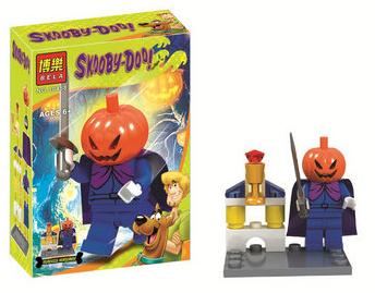 Mô hình Bela 10458 Người Bí Ngô trong Scooby-Doo. Bộ lắp ghép giá rẻ cho bé trai 6 tuổi, tái hiện nhân vật Kỵ sĩ không đầu.