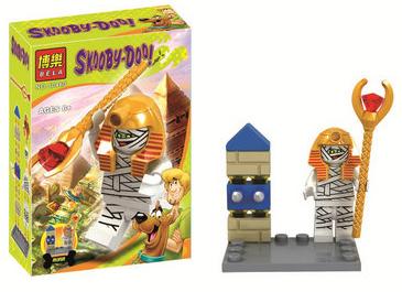 bộ lắp ghép Minifigure Xác ướp BELA 10460. Món đồ chơi xếp hình giá rẻ cho bé trai 6 tuổi yêu thích Scooby-Doo.