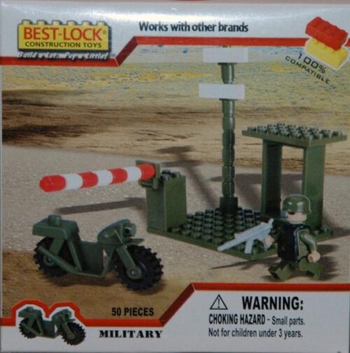 Best-Lock 507 Military Checkpoint bộ đồ chơi lắp ráp cho bé trai