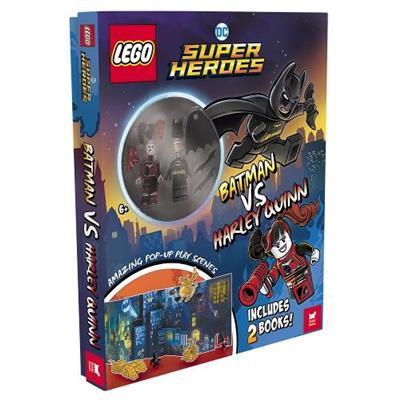 Sách LEGO® DC Super Heroes Batman đấu với Harley Quinn ISBN9781780559520 bộ đồ chơi trí tuệ cho bé trai 6 tuổi, giá tốt