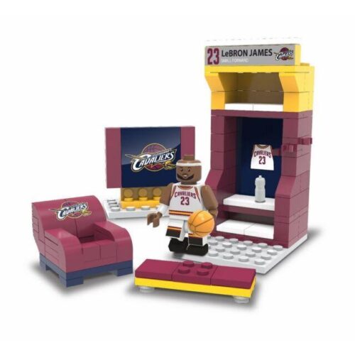 Mô hình LeBron James và Tủ đồ NBA C3 Construction 21521, đồ chơi mô hình cho bé trai 6 tuổi, giá rẻ.