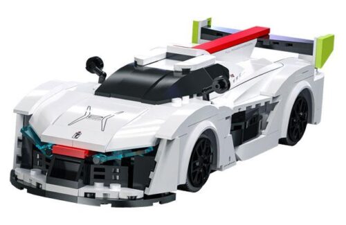 Bộ lắp ráp Pininfarina H2 Speed CaDA C51090, đồ chơi mô hình xe đua tỉ lệ 1:20, 296 chi tiết, phù hợp bé trai 6 tuổi, giá tốt.