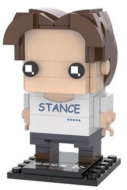 Mô hình lắp ráp CaDA C55001 Fujiwara Takumi trong Initial D, phong cách BrickHeadz cho bé trai 8 tuổi. Bộ xếp hình giá rẻ, chất lượng.