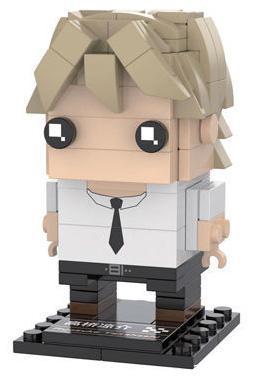 Mô hình lắp ráp CaDA C55005 Takahashi Ryosuke từ Initial D, phong cách BrickHeadz cho bé trai 8 tuổi. Bộ xếp hình 142 mảnh giá tốt.