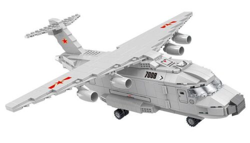 bộ lắp ráp Máy bay vận tải Y-20 COGO 17008 cho bé trai 6 tuổi, giá rẻ
