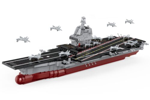 Bộ lắp ghép COGO 17928 Tàu sân bay Trung Quốc 003, đồ chơi mô hình cho bé trai 6 tuổi, chất lượng cao, giá tốt.
