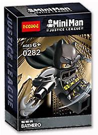 Hộp đồ chơi mô hình Decool 0282 Minifigure Batman (Người Dơi) giá rẻ cho bé trai 6 tuổi.