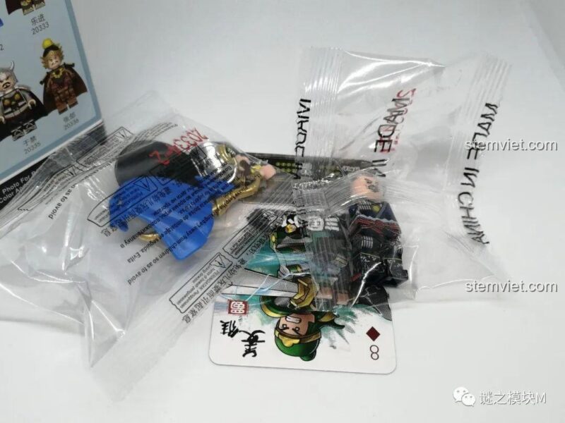 Phụ kiện đi kèm Bộ 6 Minifigures Tam Quốc Tiểu Hiệp DECOOL 20327, đồ chơi mô hình Minifigures Tam Quốc Diễn Nghĩa, bộ lắp ghép Các Tướng Lĩnh Tam Quốc, đồ chơi xếp hình Nhân vật lịch sử Tam Quốc, bộ đồ chơi Bộ 6 Minifigures Tam Quốc, đồ chơi lắp ráp DECOOL 20327, bộ đồ chơi Bộ 6 Minifigures Tam Quốc DECOOL, đồ chơi mô hình Minifigures Tam Quốc Diễn Nghĩa 20327, DECOOL 20327 Bộ 6 Minifigures Tam Quốc, Bộ 6 Minifigures Tam Quốc DECOOL, Nhân vật lịch sử Tam Quốc DECOOL, bộ lắp ghép DECOOL 20327, cho bé trai 6 tuổi, giá tốt
