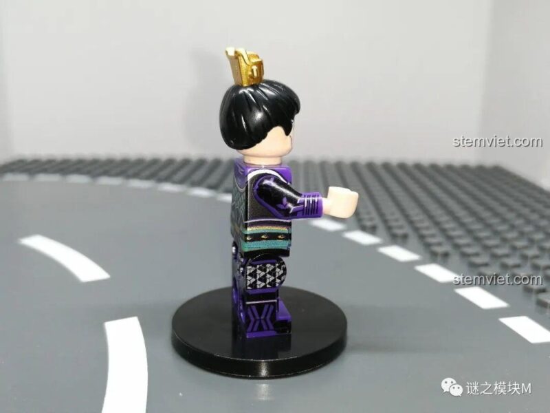 Minifigure Tào Phi DECOOL 20329, nhân vật Tam Quốc với thiết kế độc đáo, đồ chơi xếp hình tương thích LEGO®.