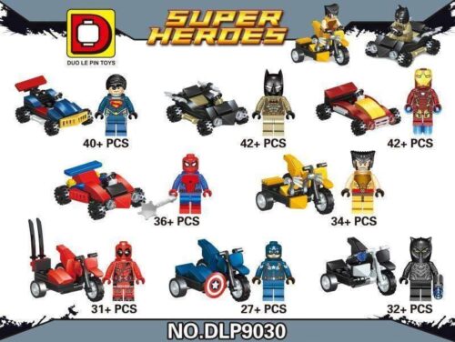 Bộ đồ chơi Siêu Anh Hùng DLP9030 cho bé trai 6 tuổi, bộ lắp ghép DLP9030 giá tốt, đồ chơi lắp ráp DLP chất lượng cao.