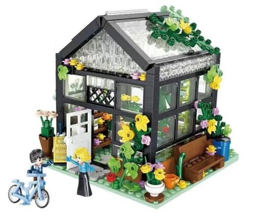 bộ lắp ghép Ngôi nhà hoa Forange FC8501, đồ chơi lắp ráp Cửa hàng hoa cho bé gái 6 tuổi, giá tốt