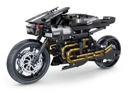 Mô hình lắp ráp xe mô tô Batcycle hắc ám GBL KY1103 với 612 chi tiết, đồ chơi cho bé trai 6 tuổi, giá rẻ.