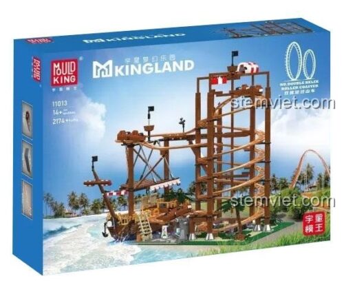 Hộp đồ chơi mô hình Tàu lượn cướp biển Mould King 11013 giá rẻ, quà tặng sáng tạo cho thanh niên.