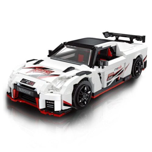 Bộ lắp ráp siêu xe Nissan GTR35 Nismo JIESTAR 92008 cho bé trai 8 tuổi, mô hình chi tiết, giá tốt.