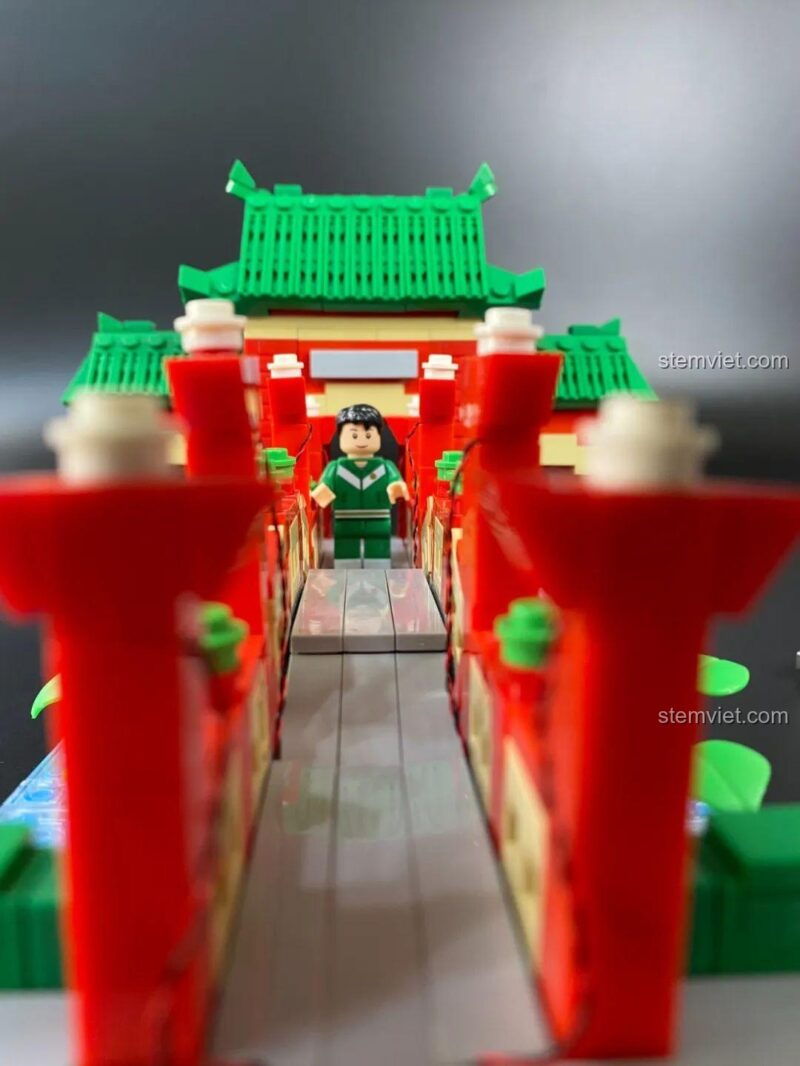 Một phiên bản render khác của Cổng Chấp Tín Jimuquanzi, thể hiện các chi tiết tinh xảo.