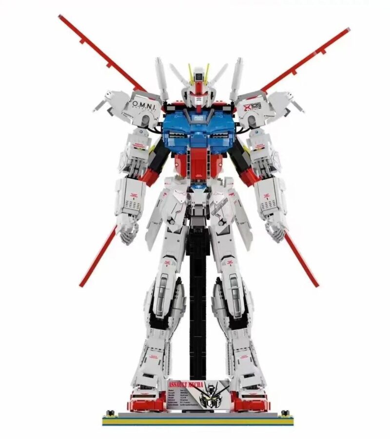 Mô hình lắp ráp Gundam Strike JSTOYS JS10001 cao 73cm, một bộ xếp hình khổng lồ cho con trai 14 tuổi.