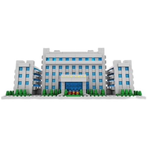 bộ lắp ghép Tòa nhà Hóa học Đại học Nam Khai KaiZhi 3124 chi tiết cao cấp cho bé 6 tuổi giá tốt