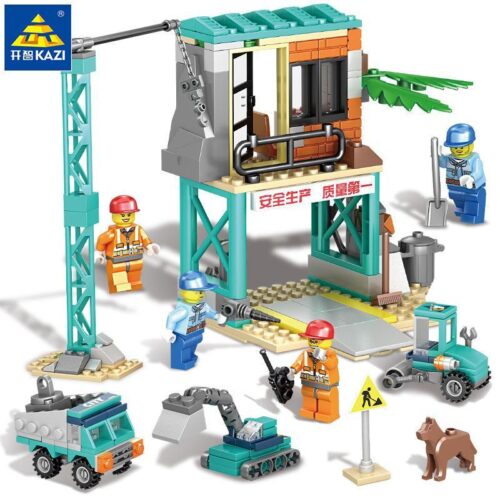 Bộ lắp ráp công trường xây dựng thành phố KAZI KY80457-2 với 314 mảnh ghép, phù hợp cho bé trai từ 6 tuổi. Giá rẻ, chất lượng.