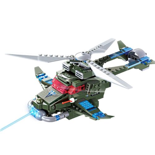 Mô hình bộ lắp ráp Máy bay Đóng băng Cryocopter KAZI KY81001 từ game Red Alert 3, đồ chơi cho bé trai 6 tuổi giá rẻ.
