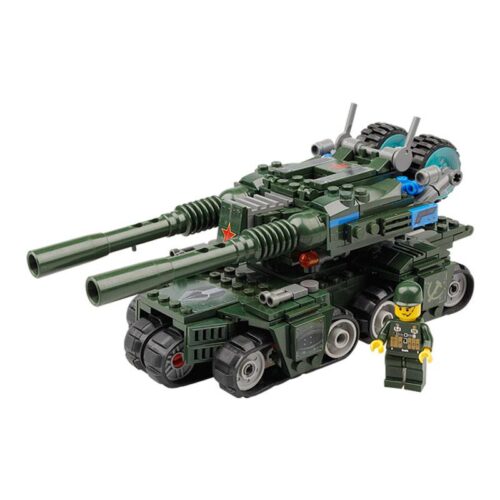Mô hình đồ chơi lắp ráp xe tăng Apocalypse KAZI KY81007 từ game Red Alert 3, gồm 380 mảnh ghép, dành cho bé trai 6 tuổi. Giá rẻ, chất lượng.