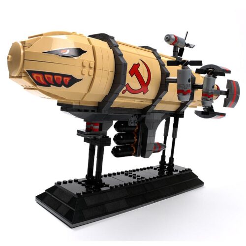bộ lắp ráp Phi thuyền Kirov KAZI KY81017 từ game Red Alert, đồ chơi mô hình cho bé trai 6 tuổi giá rẻ.