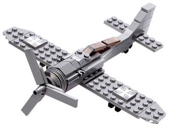 Mô hình lắp ráp máy bay chiến đấu Fw 190 KAZI KY82006. Đồ chơi xếp hình quân sự giá rẻ cho bé trai 6 tuổi.