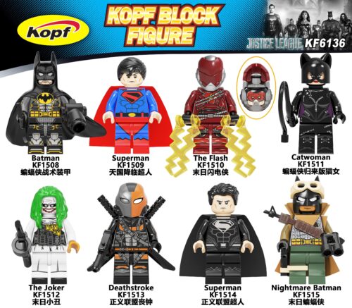Minifigure The Joker (Doomsday) Kopf KF1512, đồ chơi mô hình giá rẻ cho bé trai 6 tuổi, tương thích LEGO®.