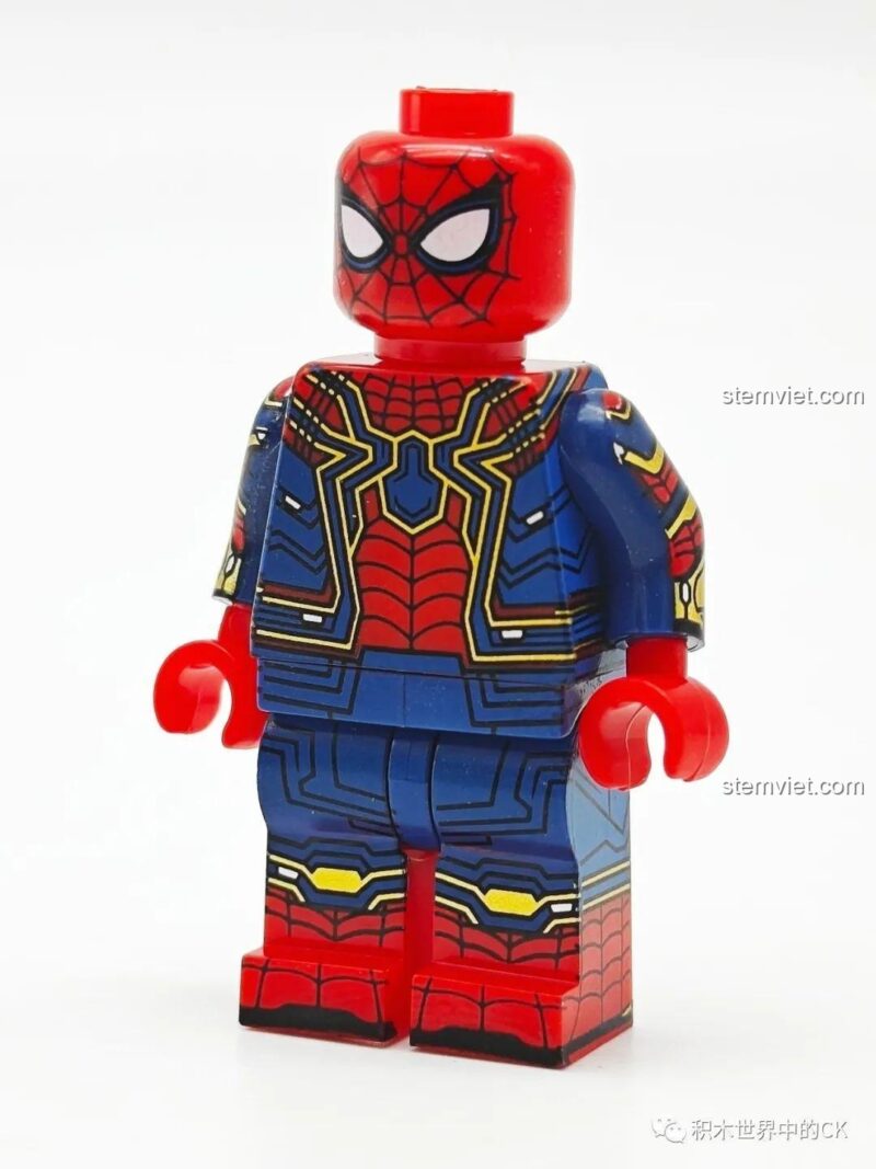 Minifigure Scarlet Spider KORUIT KT1069, đồ chơi lắp ráp Người Nhện: Du Hành Vũ Trụ, nhân vật Người Nhện cho bé trai 6 tuổi.