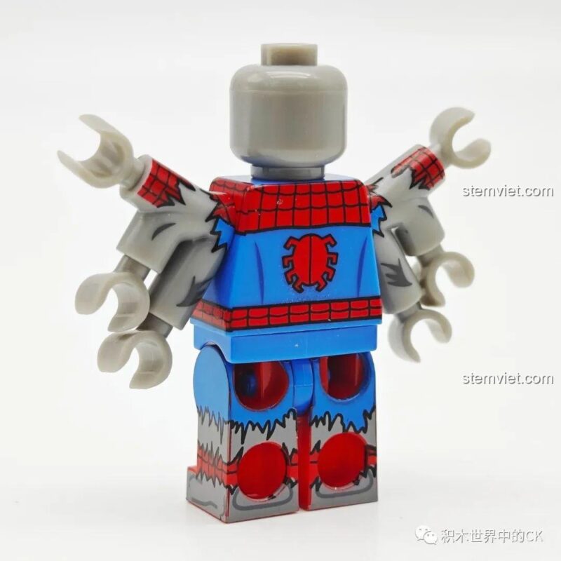Minifigure Người Nhện Đấu Trường với phụ kiện từ bộ đồ chơi Koruit KT1069, đồ chơi mô hình Nhân vật Spider-Man, giá tốt.