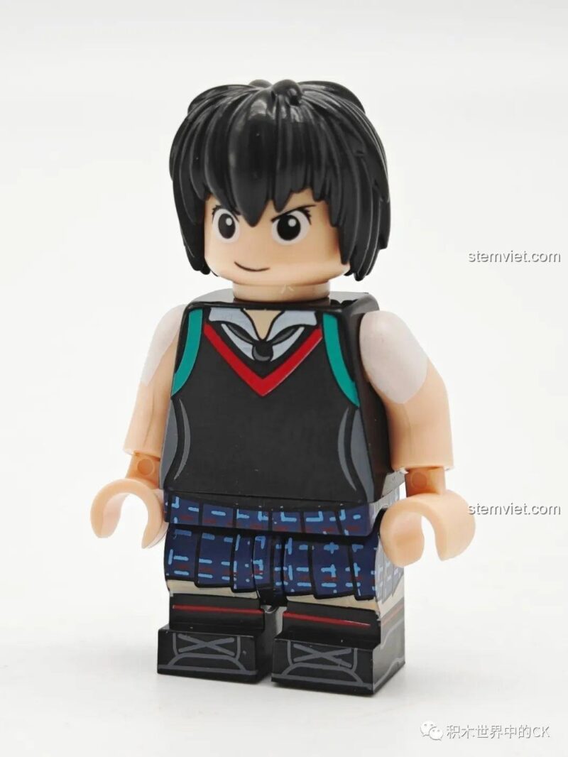Minifigure Peni Parker trong bộ lắp ghép Spider-Man Koruit KT1069, nhân vật nữ độc đáo, phù hợp cho bé trai 6 tuổi