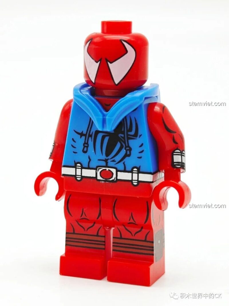 Minifigure Spot từ Bộ 8 Minifigures Người Nhện: Du Hành Vũ Trụ Koruit KT1069, đồ chơi mô hình độc đáo.