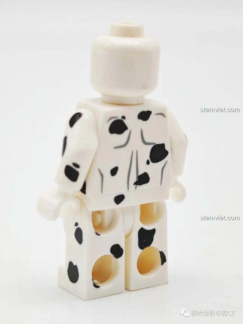 Minifigure Spot với phụ kiện cổng không gian, thuộc bộ đồ chơi Koruit KT1069 Người Nhện: Du Hành Vũ Trụ.