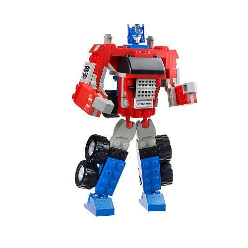 Bộ đồ chơi lắp ráp Kre-O 31143 Optimus Prime, mô hình người máy biến hình màu đỏ xanh cho bé trai 6 tuổi, đồ chơi chất lượng cao giá tốt.