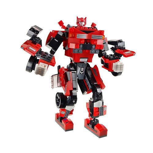 Bộ lắp ghép Người máy biến hình Sideswipe Kre-O 31771 màu đỏ đen, đồ chơi lắp ráp robot cho bé trai 8 tuổi, giá tốt.