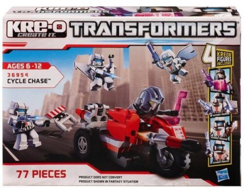 Bộ lắp ráp Kre-O 36954 Xe Mô Tô Transformers, đồ chơi mô hình xe mô tô đuổi bắt kịch tính, phù hợp bé trai 6-12 tuổi, giá tốt.