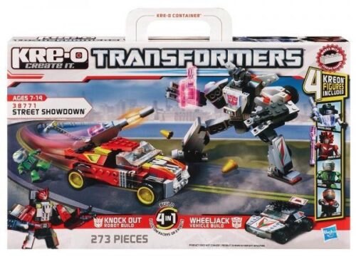 Bộ đồ chơi Transformers Kre-O 38771 Trận Chiến Đường Phố, mô hình Robot biến hình và xe biến hình, phù hợp bé trai 7-14 tuổi, giá tốt.