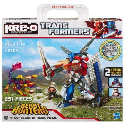 Bộ lắp ghép Optimus Prime Kre-O A2203 Beast Hunters Lưỡi Kiếm Quái Thú, đồ chơi lắp ráp robot biến hình cho bé trai 7-14 tuổi, giá tốt.