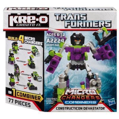 Bộ lắp ghép Robot Devastator Kre-O A2224, đồ chơi lắp ráp biến hình 4 trong 1 cho bé trai 6 tuổi, giá tốt.