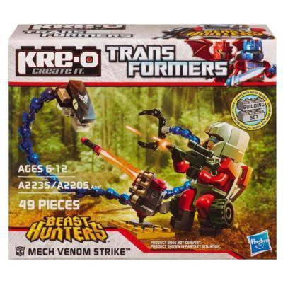 Bộ lắp ghép Mech Venom Strike Kre-O A2235 giá tốt cho bé trai 6-12 tuổi, đồ chơi lắp ráp robot chiến đấu Transformers chất lượng cao.