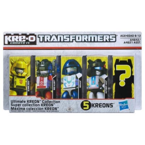 Bộ đồ chơi Kre-O A4642 Bộ Sưu Tập Kreon Transformers Tối Thượng, mô hình Transformers Kreon cho bé trai 6 tuổi, giá tốt, có 5 nhân vật độc đáo.