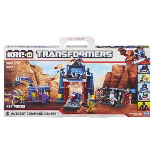bộ lắp ghép Trung tâm chỉ huy Autobot Kre-O A5412 cho bé trai 7 tuổi, đồ chơi lắp ráp căn cứ Transformers giá tốt