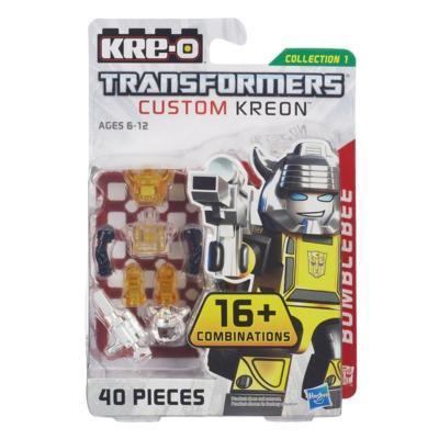 Bộ lắp ghép Kre-O A6087 Kreon Bumblebee Transformers, đồ chơi mô hình Bumblebee Transformers cho bé trai 6 tuổi, giá tốt, tùy biến sáng tạo
