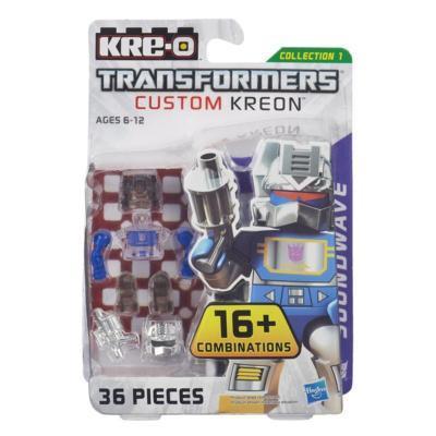 Bộ đồ chơi lắp ghép Kre-O A6090 Soundwave Biến Hình Đỉnh Cao cho bé trai 6 tuổi, giá tốt, 36 mảnh ghép