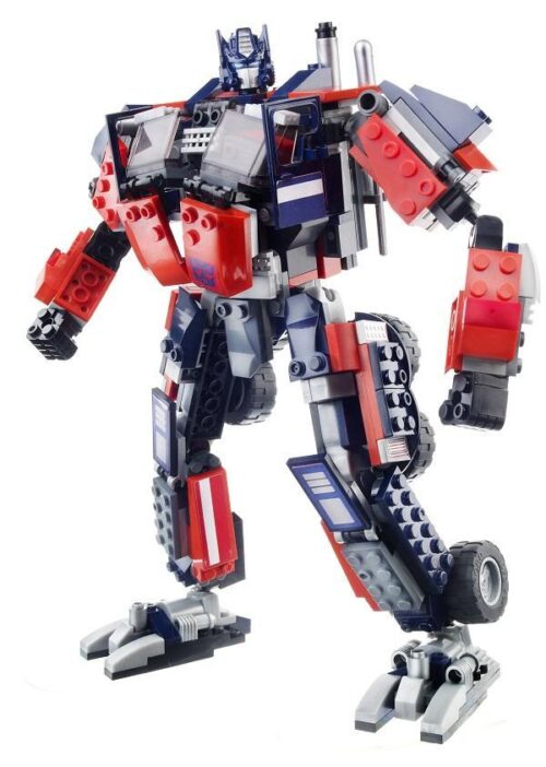 Bộ lắp ghép Kre-O 30689 Người Máy Biến Hình Optimus Prime 542 mảnh ghép, đồ chơi mô hình robot cho bé trai 8 tuổi, chất lượng cao, giá tốt