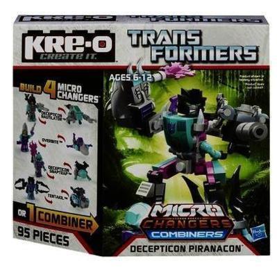 Bộ lắp ghép Decepticon Piranacon Kre-O A4475 cho bé trai 6 tuổi, đồ chơi mô hình Transformers giá tốt