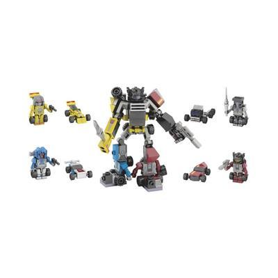 Bộ đồ chơi lắp ráp Kre-O A7308 robot Menasor biến hình, mô hình robot kết hợp 5 trong 1, đồ chơi trí tuệ cho bé trai 6 tuổi, chất lượng tốt, giá rẻ.