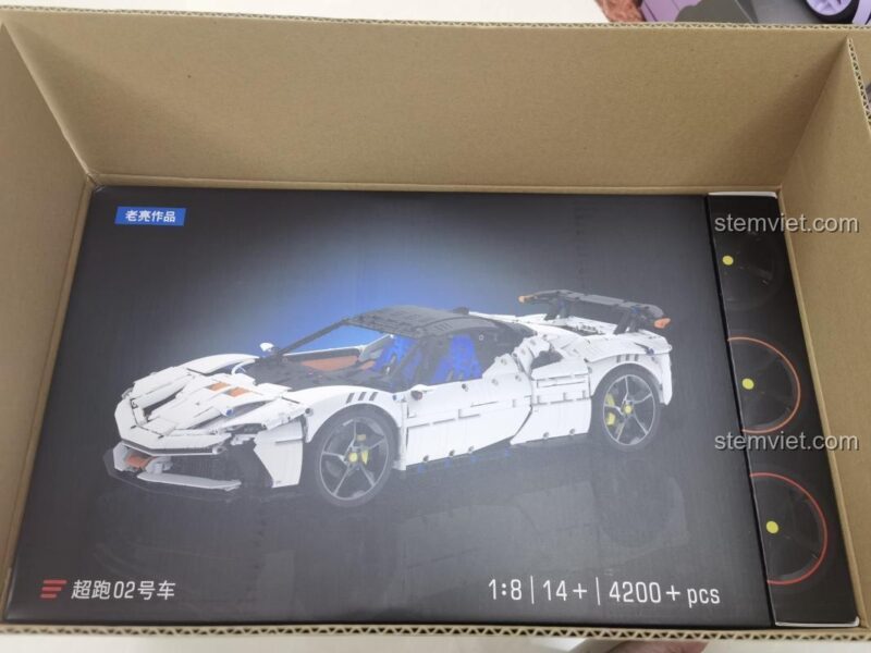 Cơ chế cánh gió sau chủ động và cửa hút gió của bộ lắp ghép Siêu xe Ferrari SF90 XX Stradale, tăng tính chân thực.