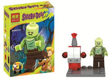 Bộ lắp ghép LARI 10459 mô hình Zombie từ phim Scooby-Doo, đồ chơi giá rẻ cho bé trai 6 tuổi.