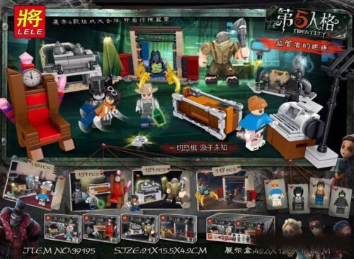 Bộ lắp ráp LELE 39195 cảnh game Identity V Cuộc Truy Đuổi Của Giám Sát Giả, đồ chơi mô hình cho con trai 12 tuổi giá rẻ.