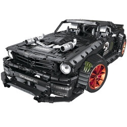Bộ lắp ráp siêu xe Ford Mustang Hoonicorn V2 Lin07 Block 0014, mô hình tỉ lệ 1:8 chi tiết cao cho con trai 16 tuổi, giá tốt.